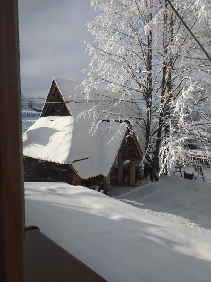 Goralski Domek Z Kominkiem - Highlander Wooden House Murzasichle Dış mekan fotoğraf