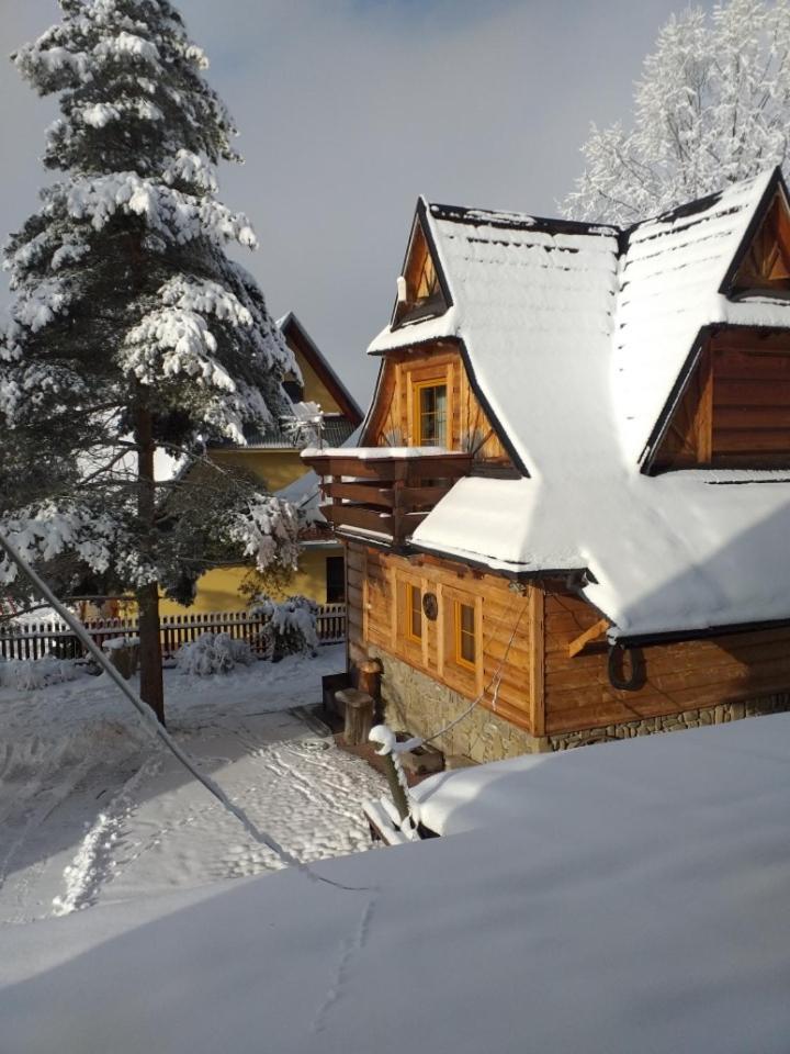 Goralski Domek Z Kominkiem - Highlander Wooden House Murzasichle Dış mekan fotoğraf